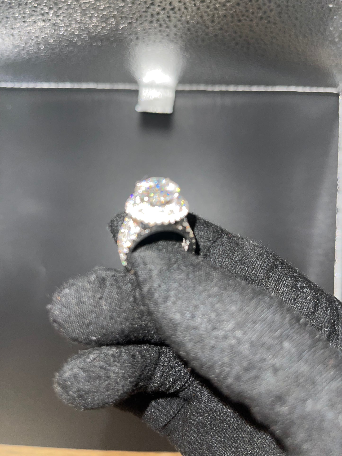 3.5 center stone diamond ring
