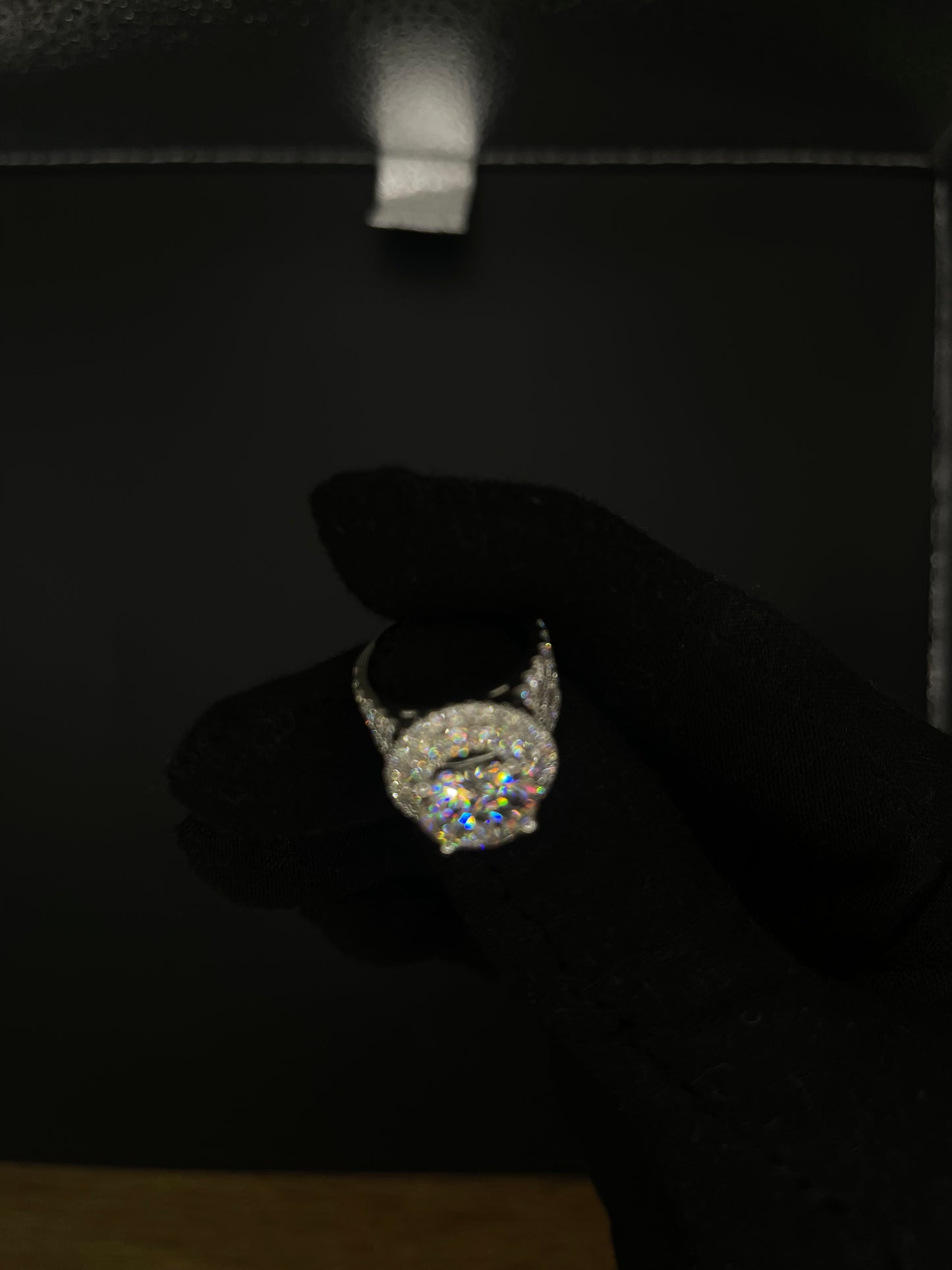 3.5 center stone diamond ring