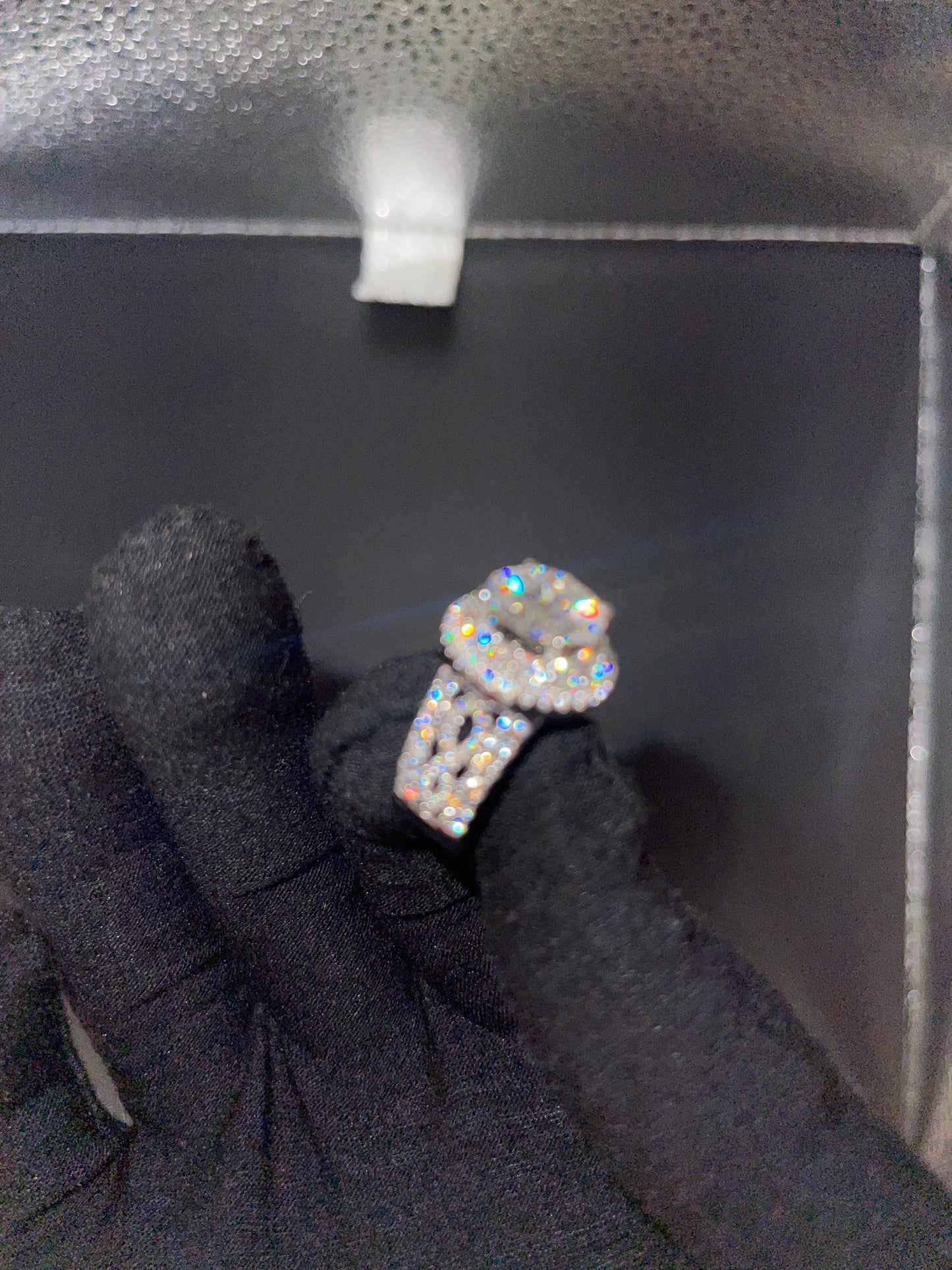 3.5 center stone diamond ring