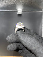 3.5 center stone diamond ring