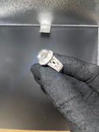 3.5 center stone diamond ring