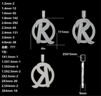 R pendant