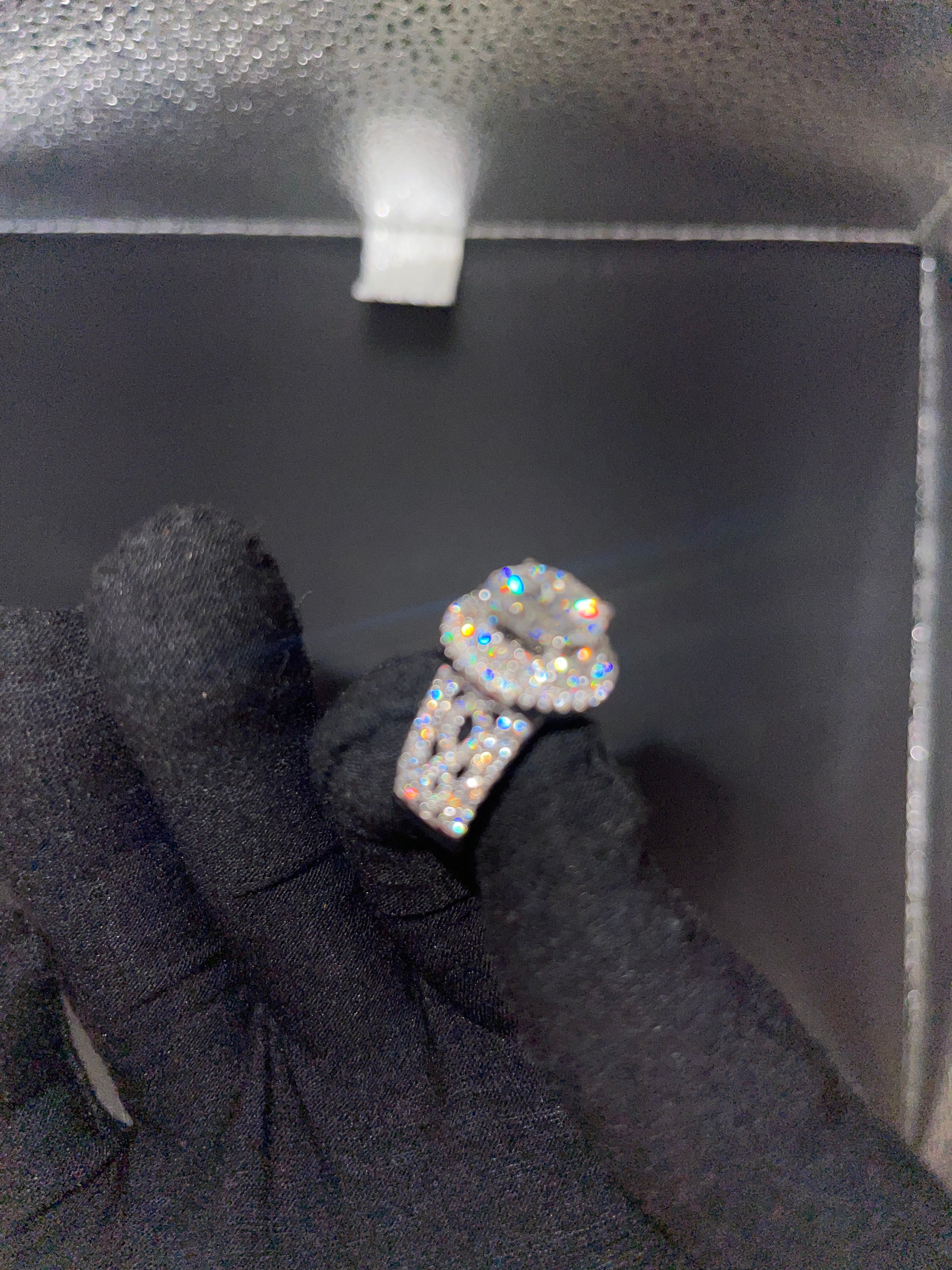 3.5 center stone diamond ring