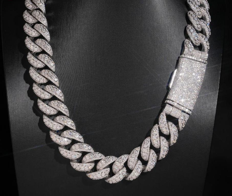 20mm Iced Miami Cuban Link Chain
