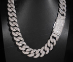 20mm Iced Miami Cuban Link Chain