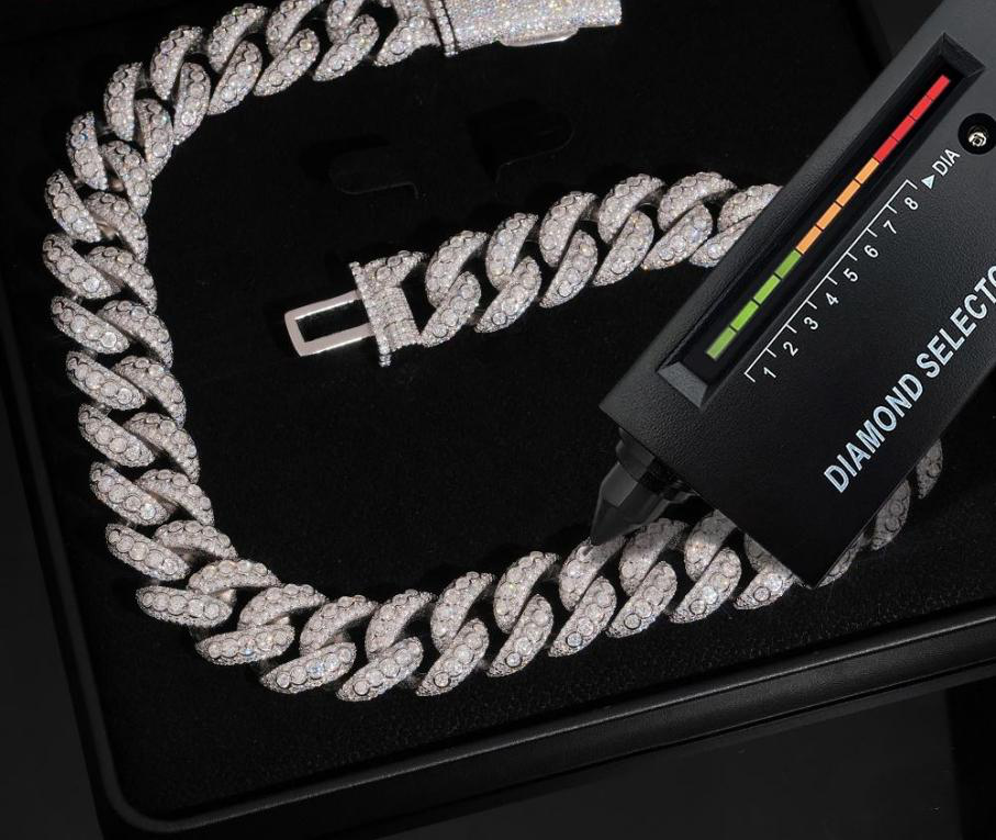 20mm Iced Miami Cuban Link Chain