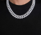 18mm Iced Miami Cuban Link Chain