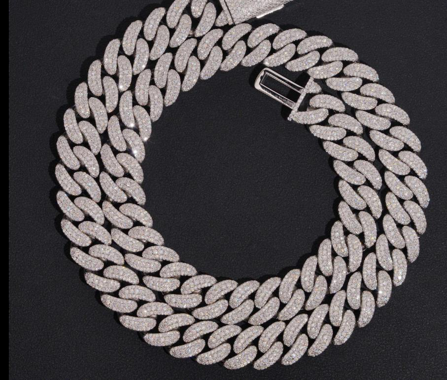 14mm Iced Miami Cuban Link Chain