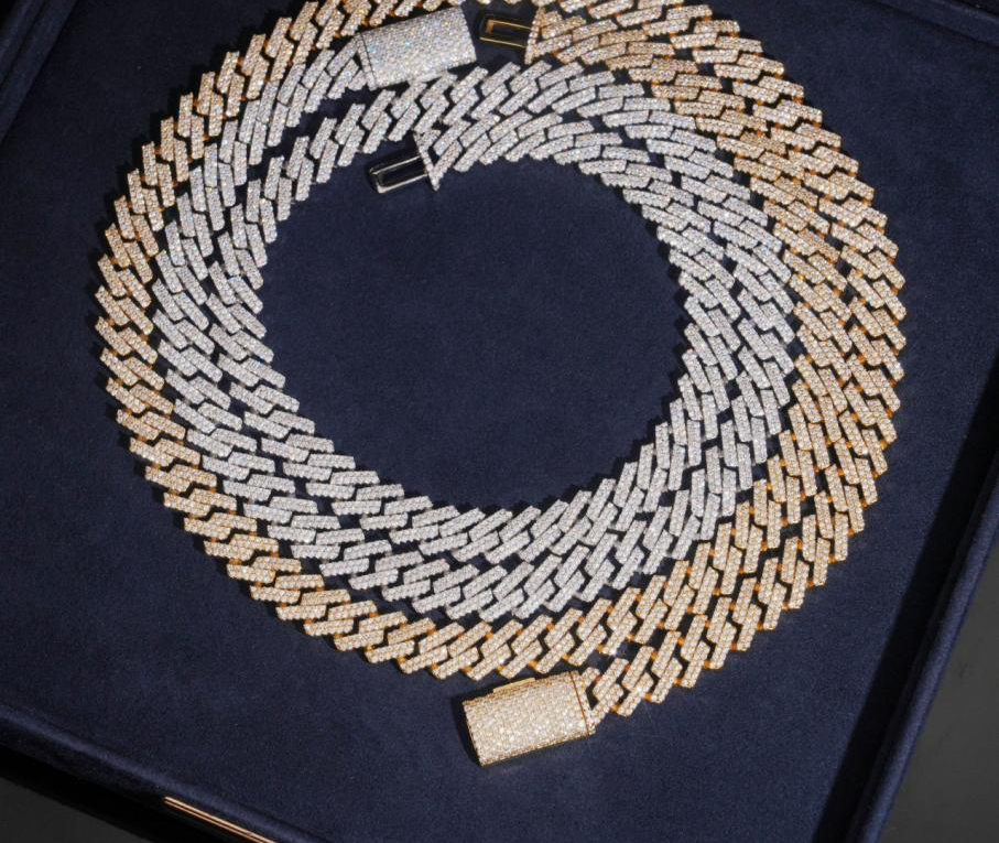 10mm Iced Miami Cuban Link Chain