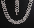 18mm Iced Miami Cuban Link Chain