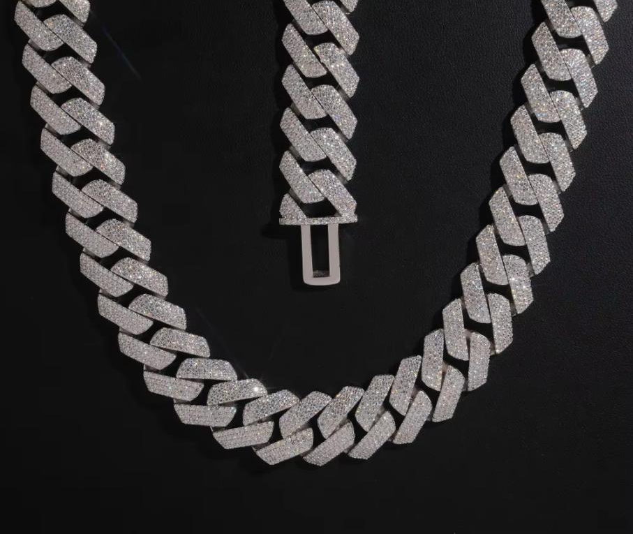 18mm Iced Miami Cuban Link Chain