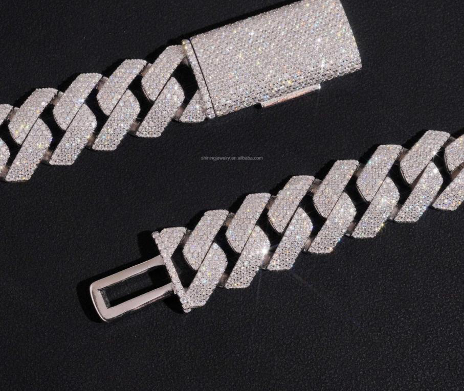 18mm Iced Miami Cuban Link Chain