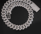 20mm Iced Miami Cuban Link Chain
