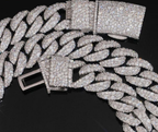 12mm Iced Miami Cuban Link Chain