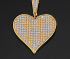 Iced Heart Pendant