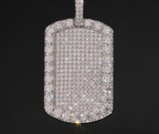 XL Rounded Dog Tag Pendant