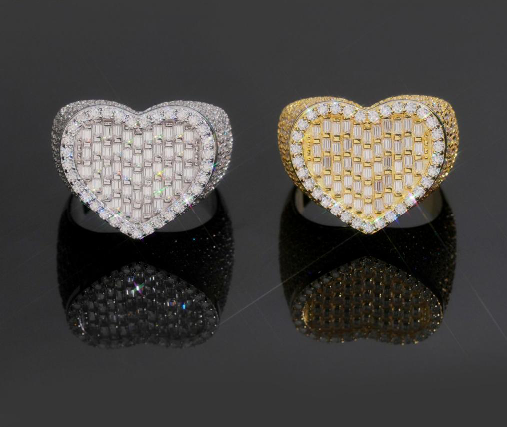 Pave Heart Ring