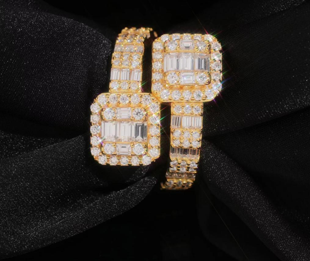 Baguette Cluster Wrap Ring