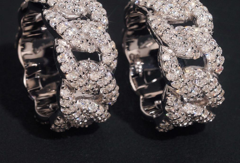 Pave Cuban Link Band