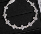 Mixed Cluster Tennis Bracelet