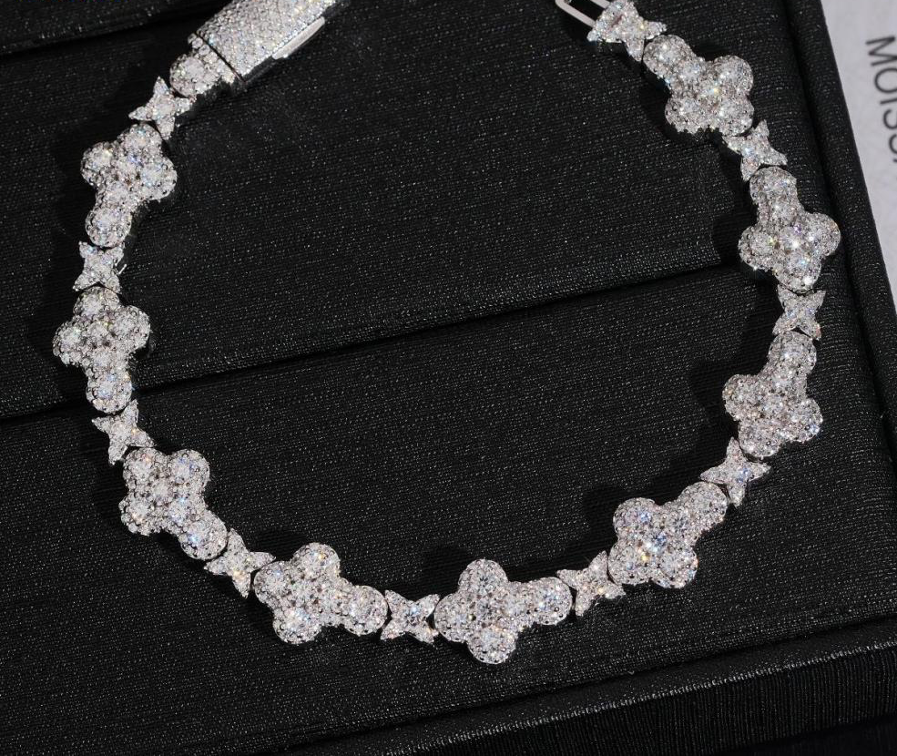 Mixed Cluster Tennis Bracelet