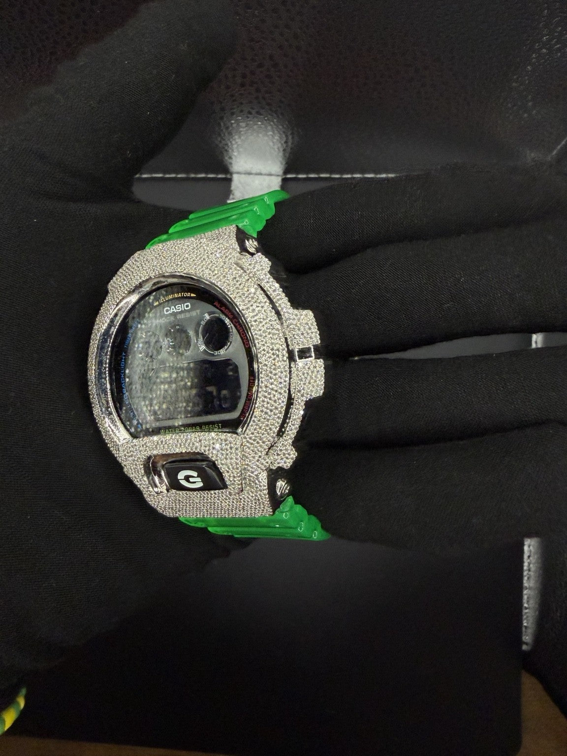 Iced G-Shock angle view