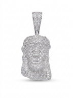 Iced Jesus Piece Pendant