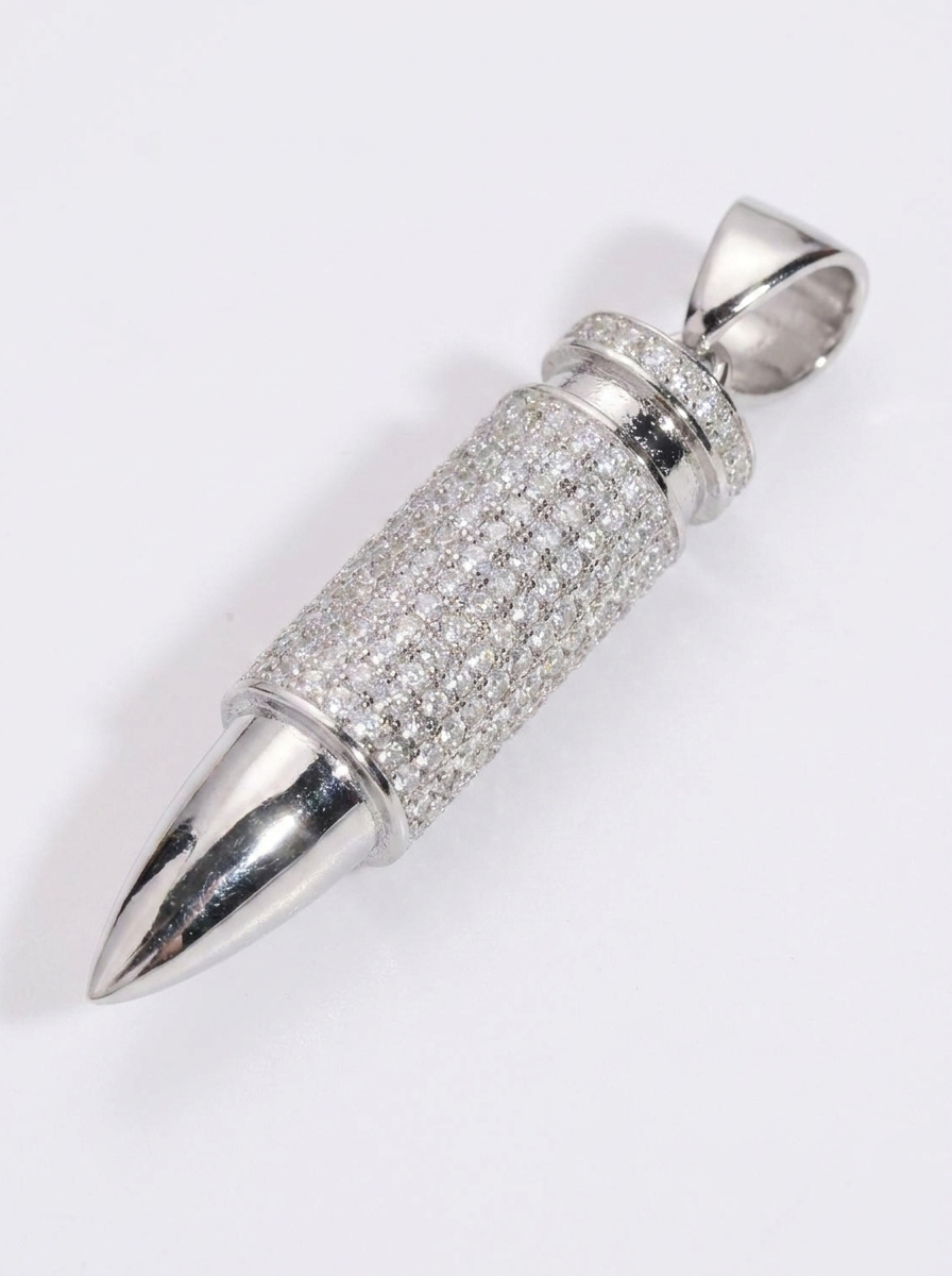 Iced Bullet Pendant