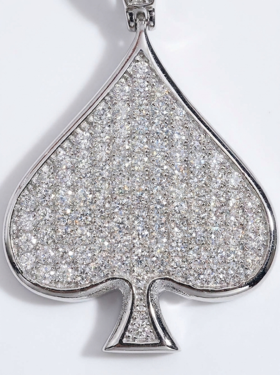 Spade Suit Pendant