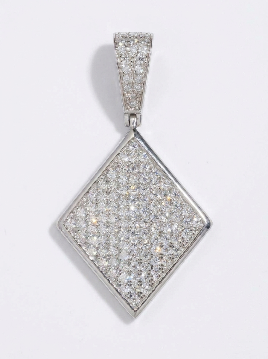 Diamond Suit Pendant