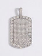 XL Rounded Dog Tag Pendant