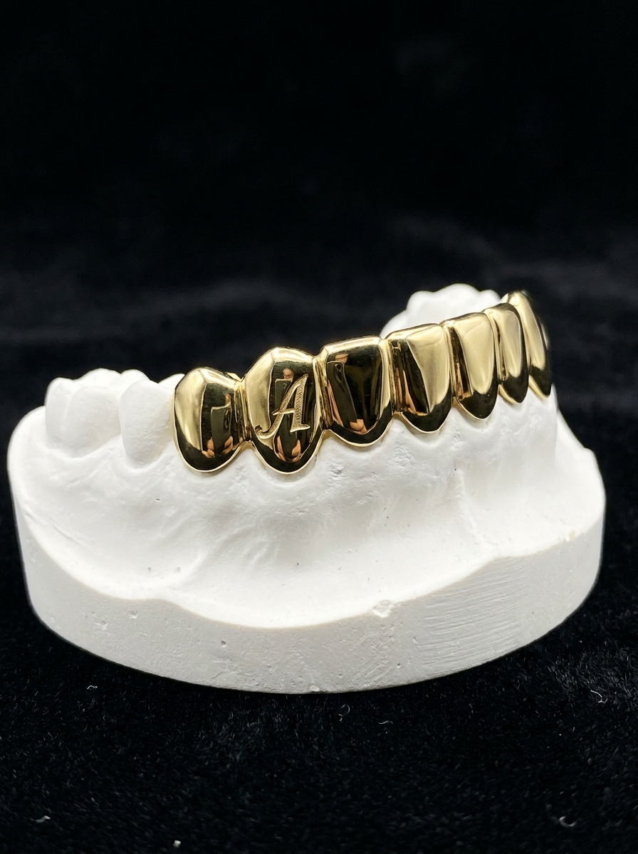 Custom Initial Letter Grillz