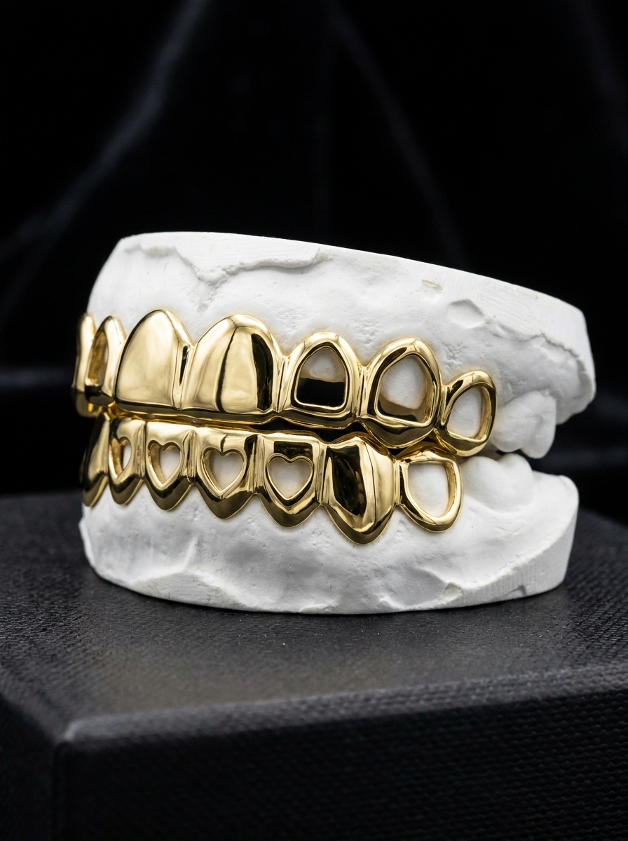 Heart & Open Face Grillz