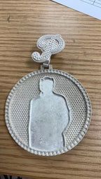 Custom photo pendant in production