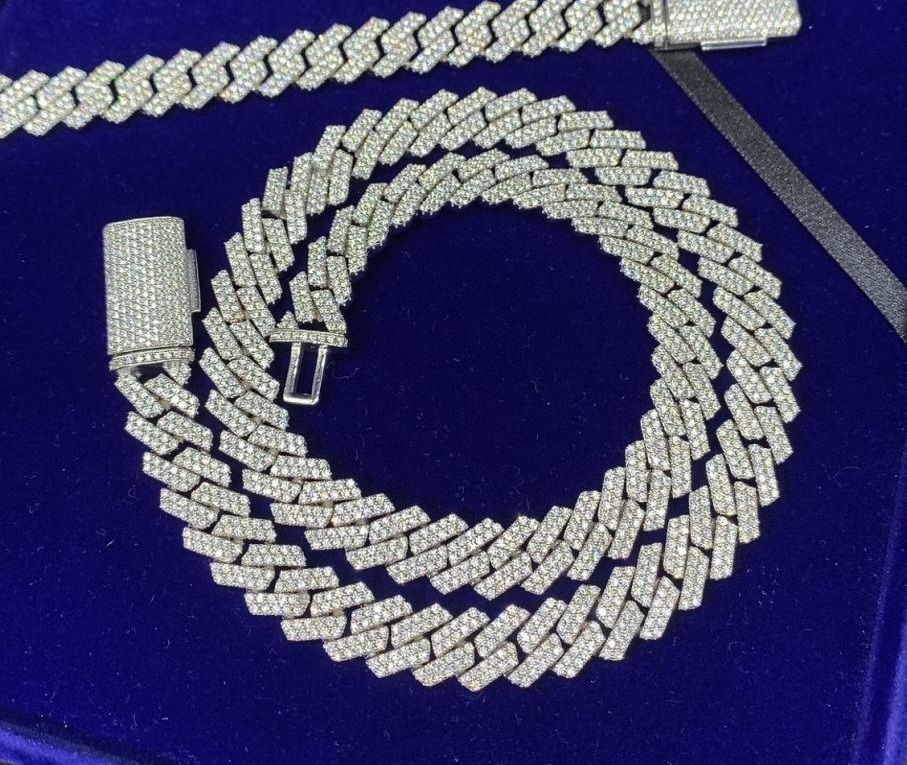 13mm Iced Miami Cuban Link Chain