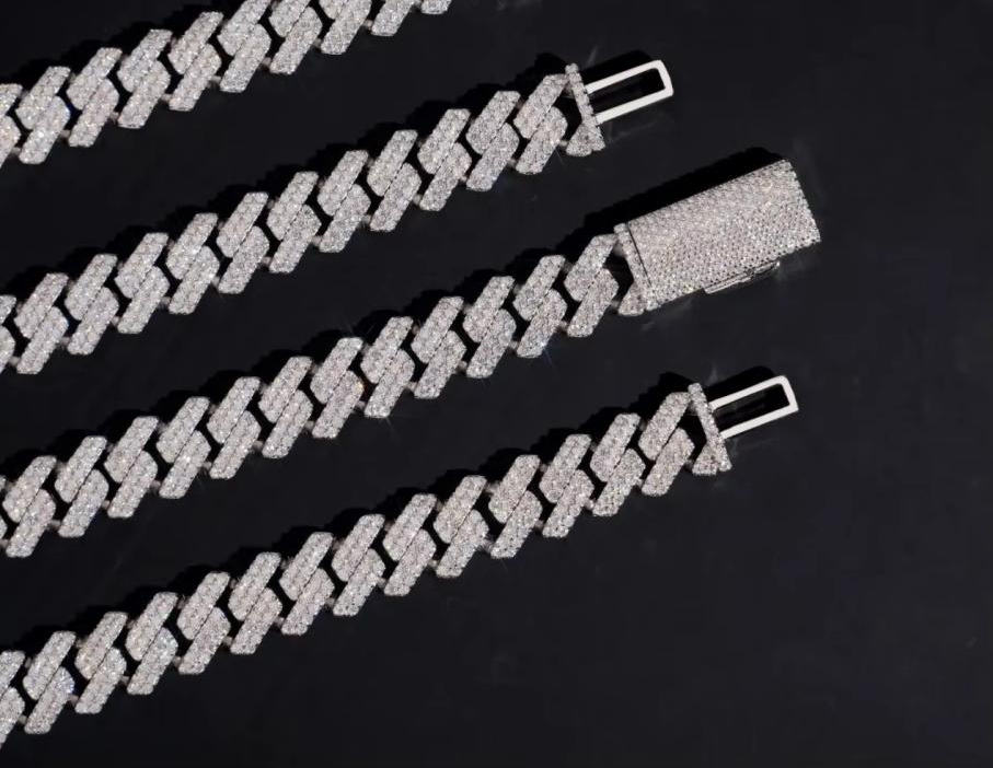 13mm Iced Miami Cuban Link Chain