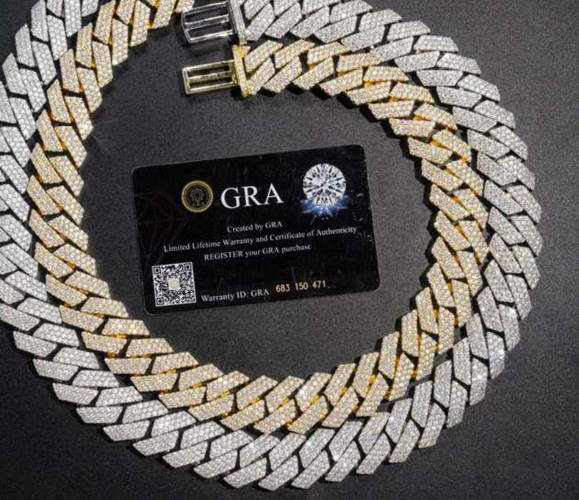 14mm Iced Miami Cuban Link Chain