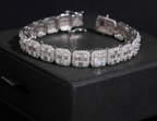 Emerald-Cut Tennis Bracelet