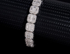 Emerald-Cut Tennis Bracelet
