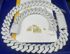 13–20mm Iced Miami Cuban Link Chain