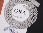 12mm Iced Miami Cuban Link Chain
