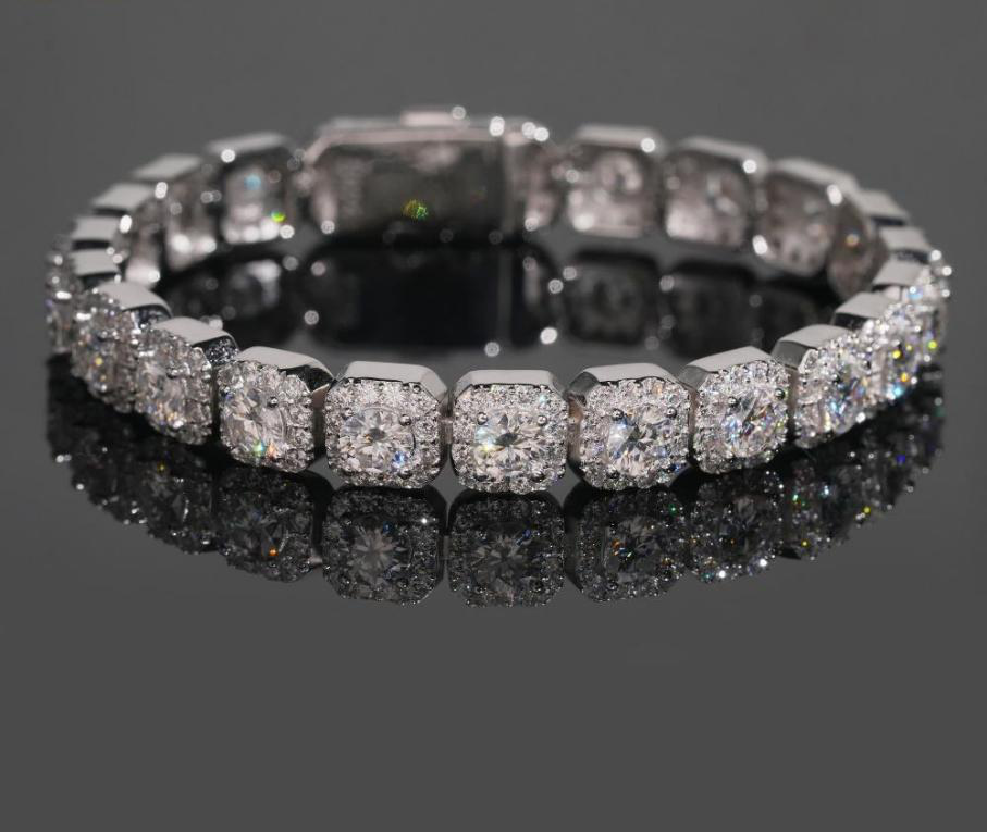 Bezel Tennis Bracelet
