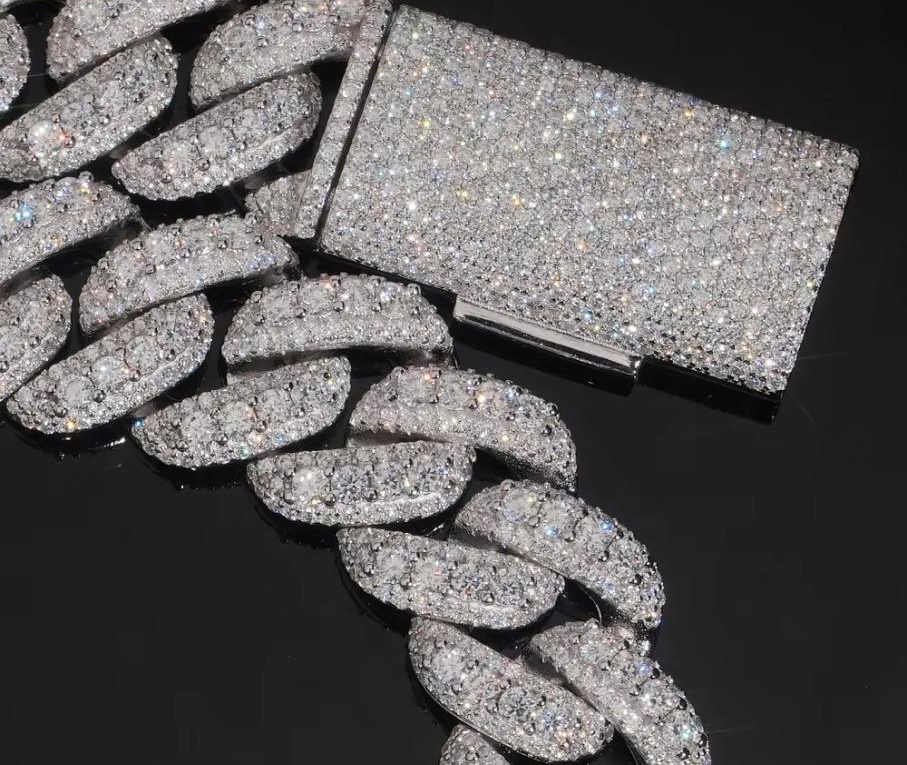 18mm Iced Miami Cuban Link Chain