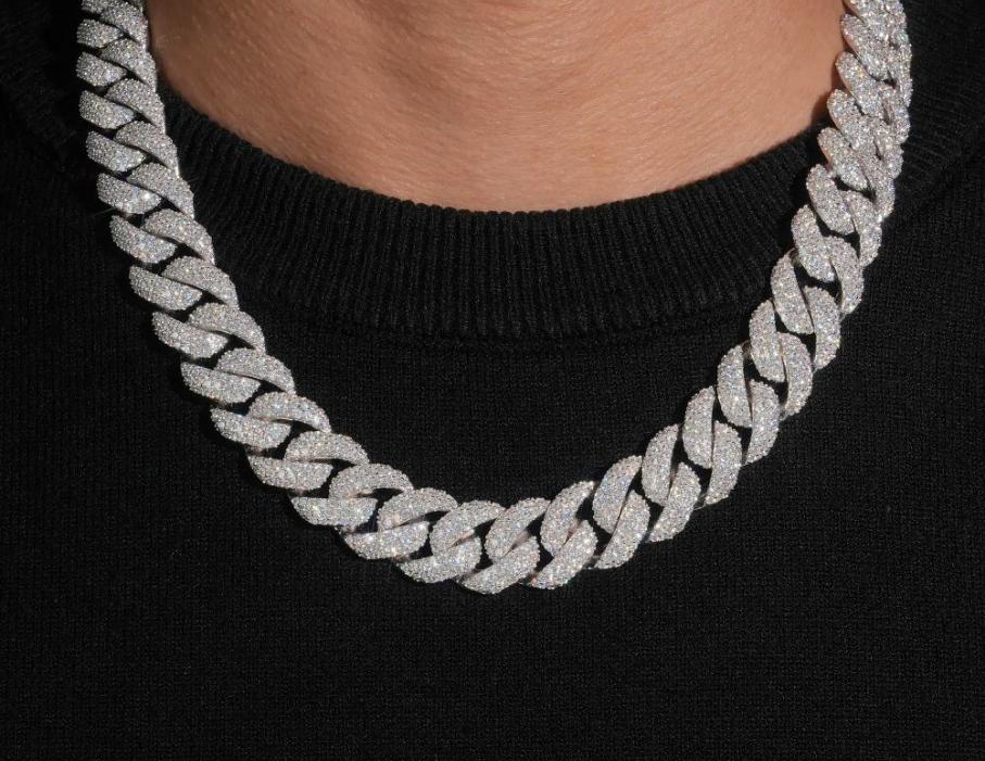 16mm Iced Miami Cuban Link Chain