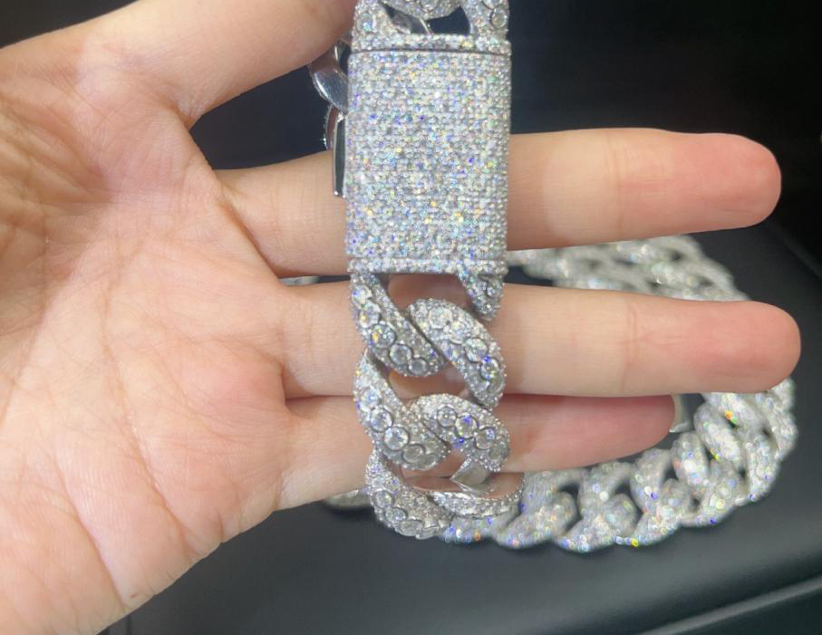 20mm Iced Miami Cuban Link Chain