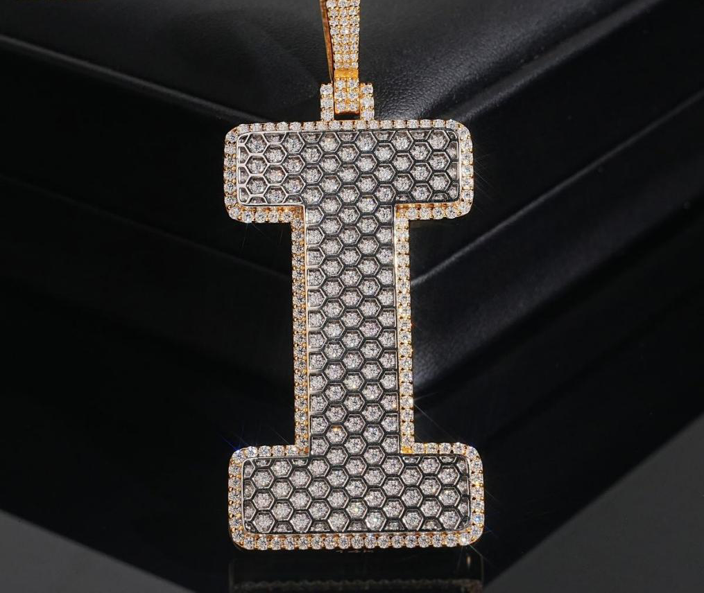 Bubble Initial I Pendant