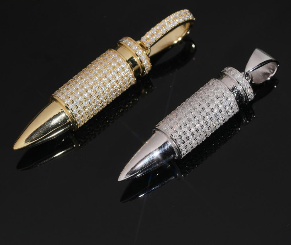 Iced Bullet Pendant