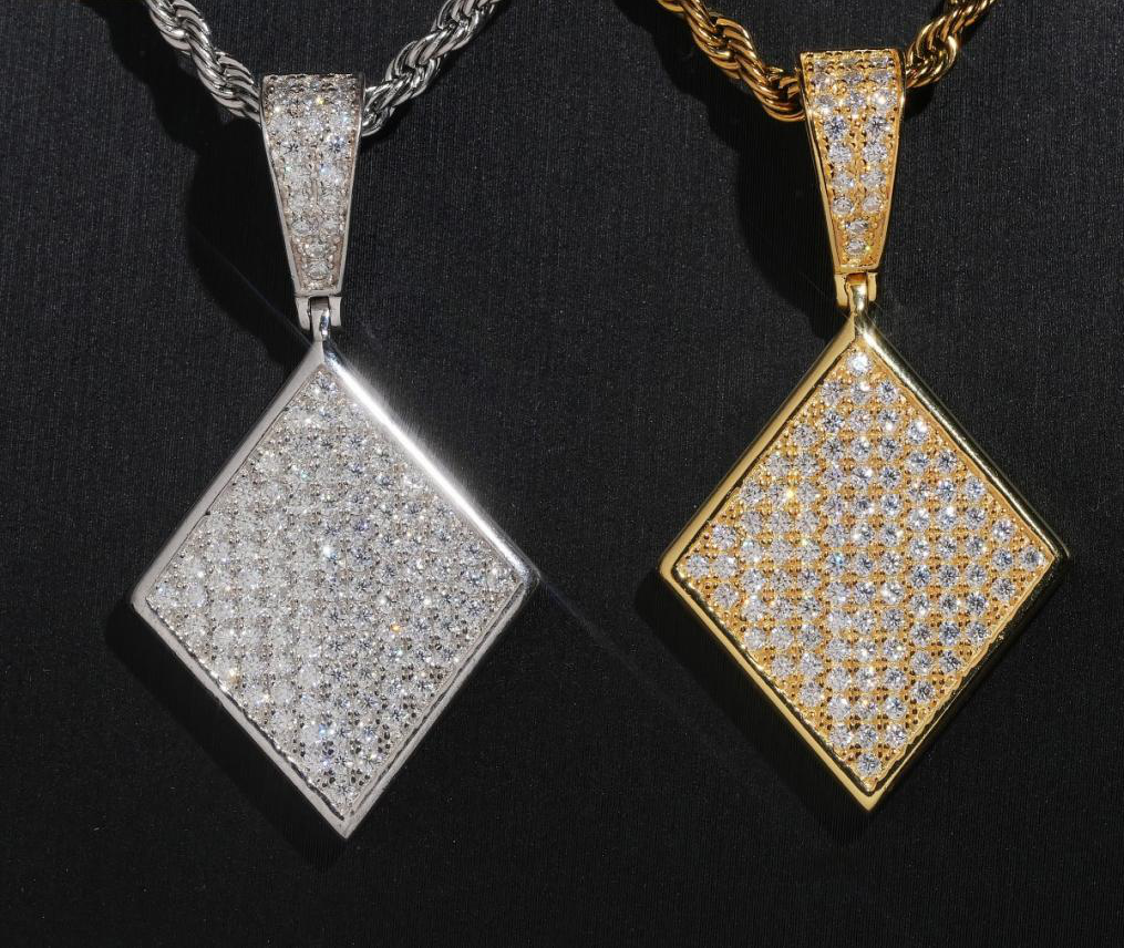 Diamond Suit Pendant