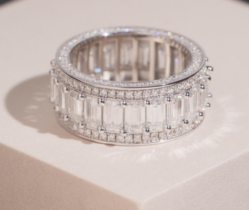 Baguette Eternity Band