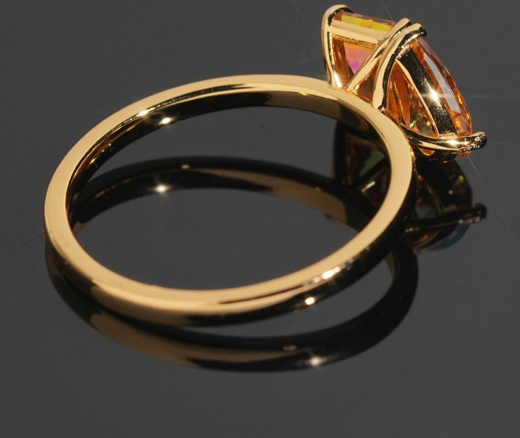 Two-Stone Radiant Ring